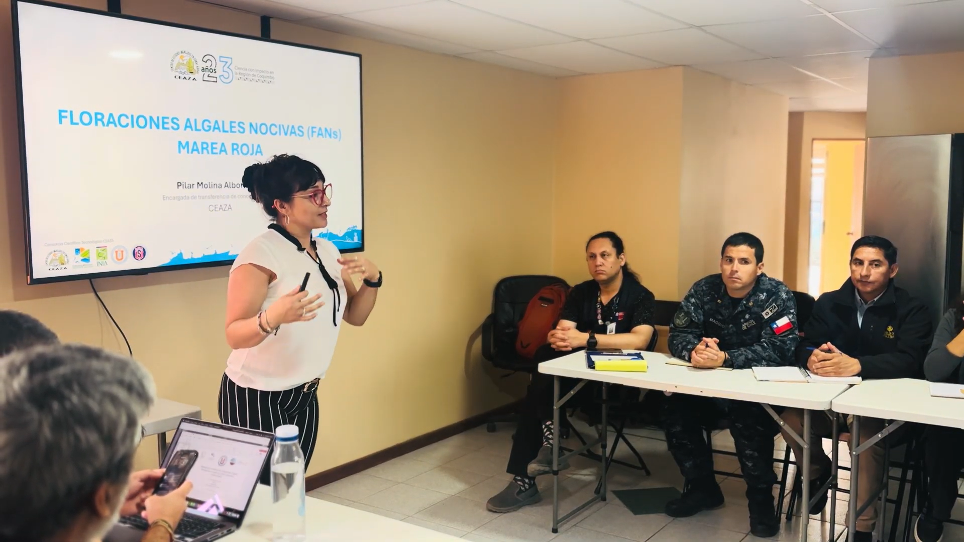 Representantes del ámbito científico se reúnen con acuicultores de Tongoy y Guanaqueros